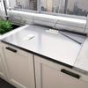 Extra Large Stainless Steel Cutting Board - Thick, Food-Safe for Smooth Rolling & Kneading In the Kitchen