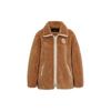 COACH FW22 Jackets Coats Women's Brown (Unisex) Velvet Jackets CB629 HZL