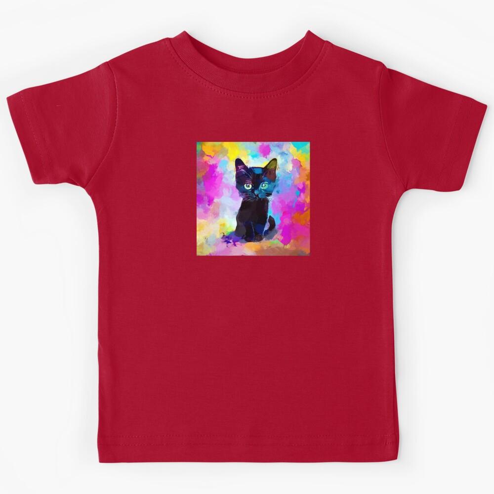 Black Kitten 2 Kids T-Shirt 110