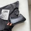 Small Cute Underarm Shoulder Bags for Women 2026 Winter Trend Design Leather Handbags and Purses Silver Hand Bag