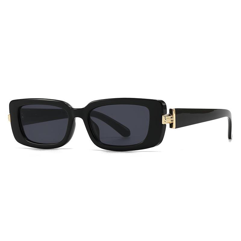 Foreign Trade Modern Retro Trendyy Narrow Small Square Sunglasses  Sunglasses Lh136