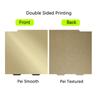 3D Printer Build Plate 184x184mm Smooth & Textured PEI Flexible for Bambu Lab A1 Mini Cold Plate Removable  A1 Mini Accessories