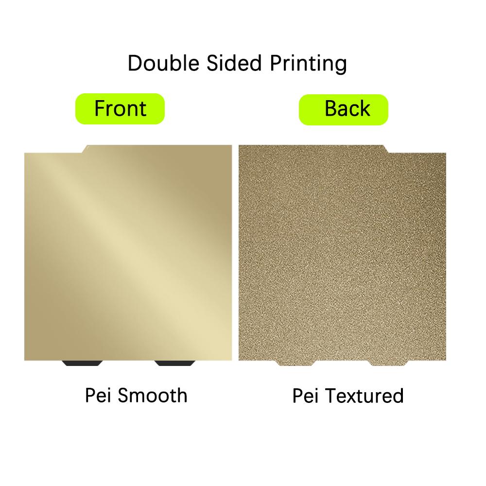 3D Printer Build Plate 184x184mm Smooth & Textured PEI Flexible for Bambu Lab A1 Mini Cold Plate Removable  A1 Mini Accessories