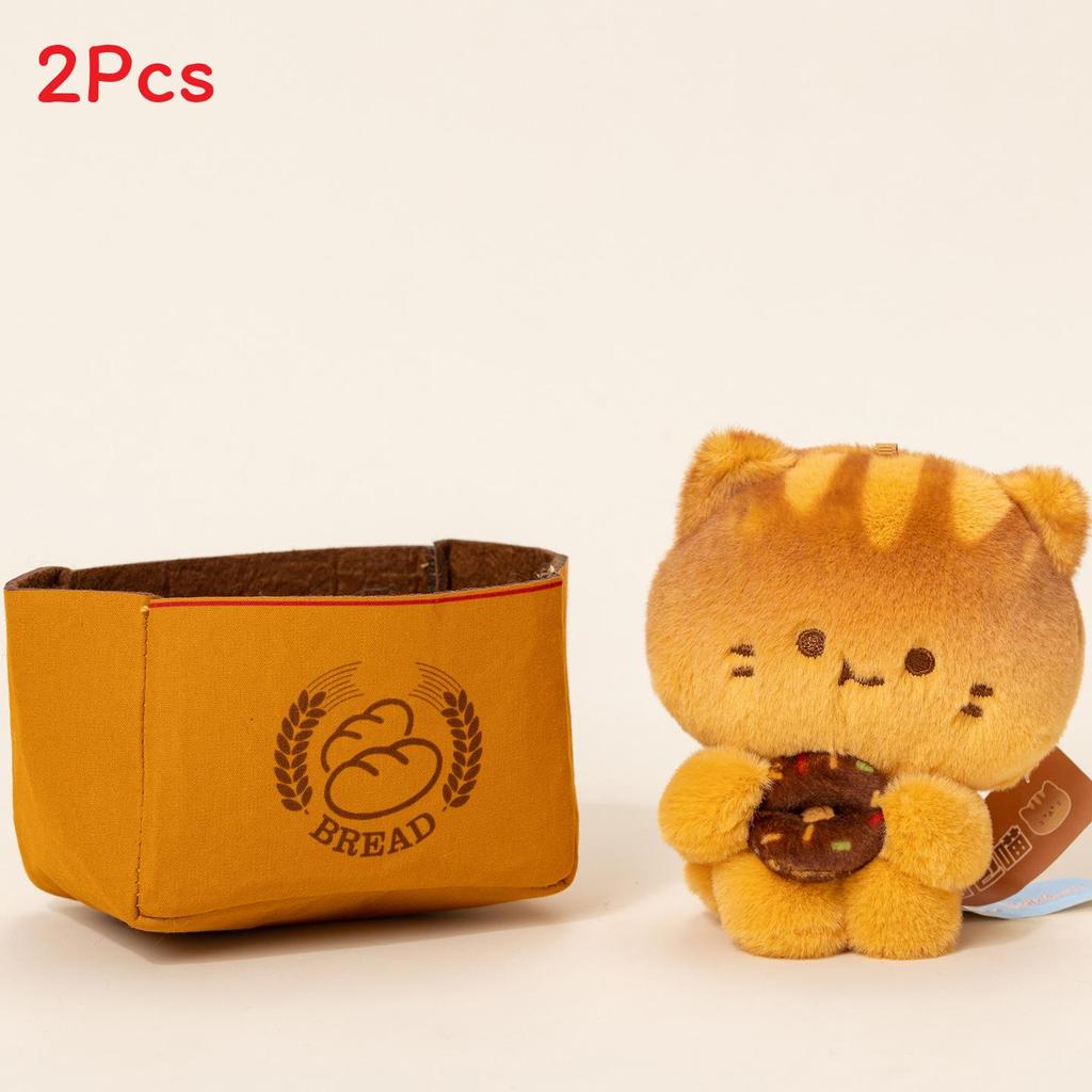 Classic Cat Plush Toy Car Pendant With Pp Cotton Filling For Car Decor And Collectors