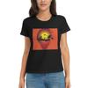 Damen T-Shirt Hakuna Matata Sommer Kurzarm T-Shirts Rundhalsausschnitt Baumwoll T-Shirts Kleidung Oberteile Streetwear