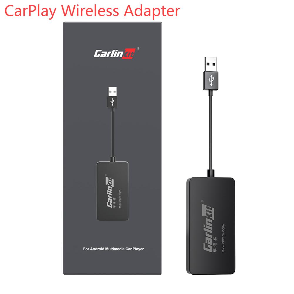 Wireless Car Adapter for Android Phone Wireless Auto Car Adapter Wireless Carplay Dongle Plug Play 5GHz WiFi Online Update