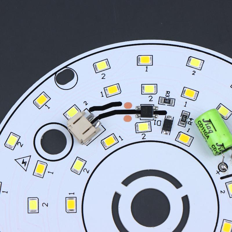 Led Bulb Lamp Chip 3W 5W 6W 7W 12W 220V No Need Driver Diy Tricolor Light Changing For Led Downlight Spotlight Lamp Beads