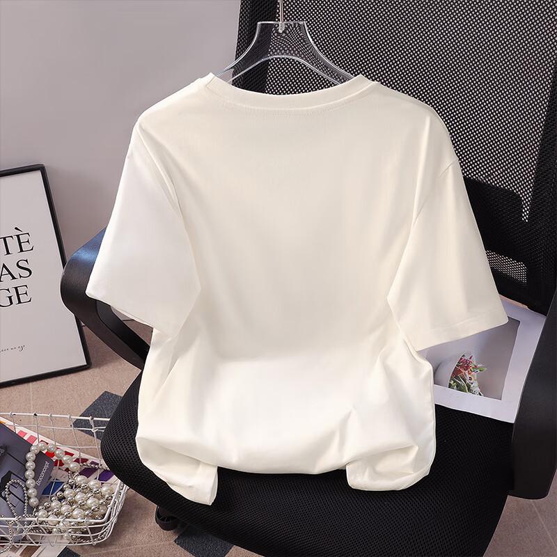 Women's Printed Round Neck Loose T-shirt
