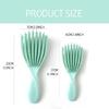 Detangling Hair Brush Hair Styling Brush Massage Comb Hollow Out Hair Brush Dry and Wet Hair Comb for Woman Man