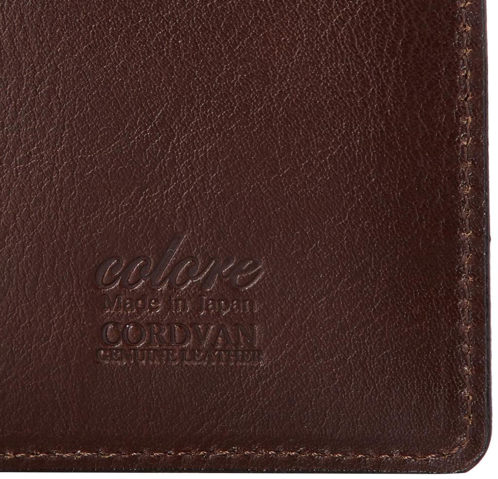 [Colore] Wallet, Billfold, Long Wallet, Cordovan, Bifold, Chocolate