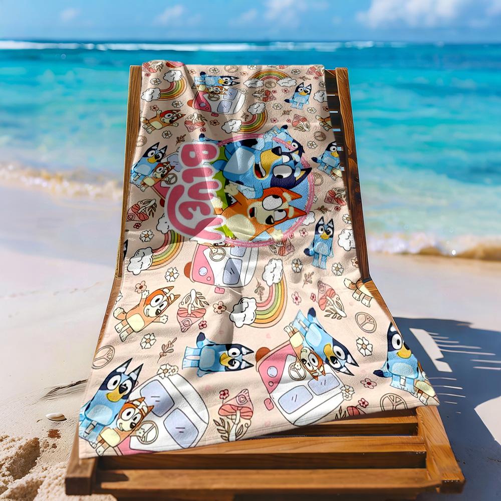 Bruy5 Beach Towel Quick-Dry Soft Microfiber Comfortable Lightweight