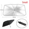 Car Umbrella Windshield Sunshade Foldable Sun Shade Front Window Cover for UV Block Heat Portable Protector ParasolWindshield Sunshades 1