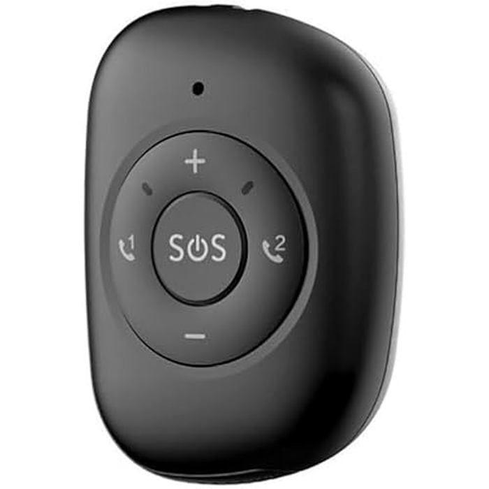 4G GPS Tracker - LEOTEC - Anti-Verlust - Leicht - Schwarz - Verfolgung von Objekten und Personen