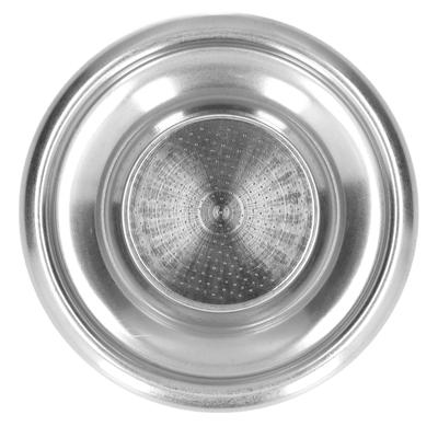 58mm Coffee Filter Basket 1 Cup Universal Stainless Steel Porous Bowl for Semi Automatic Coffees