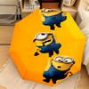 1PC Minion Invasion Automatic Umbrella - Suitable Travel Outdoor Portable Umbrella Birthday Gift Daily Essentials