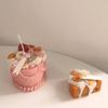 Decorated Cake Silicone Mold Mousse Pastry Dessert Aromatherapy Candle Mold Simulation Cream Small Cake Embryo Mold