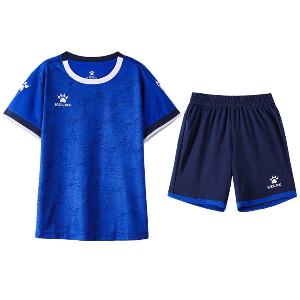 Kelme Junior Fotball Barn Treningsshorts og Pustende Bekledning, Sett, Ermer, Hurtigtørkende