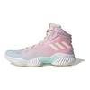 adidas Pro Bounce Mid 2018 Pink Blue Unisex Sneakers White IG4496