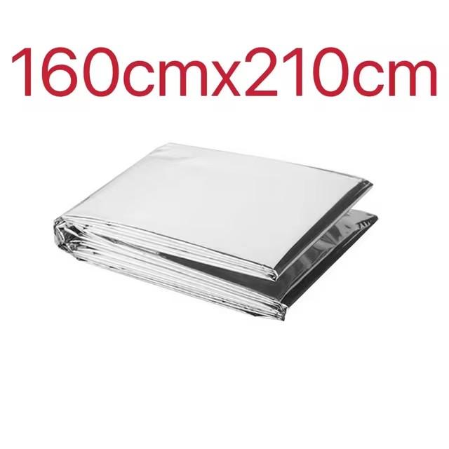 Outdoor 2-person emergency shelter survival tent kit tube tent sleeping bag waterproof outdoor first aid hot blanket reusable