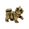 Chinese Rural Dog Miniature Sculpture Chinese Zodiacs Animal Figurine Collectible Ornament For Living Room Decors Gift