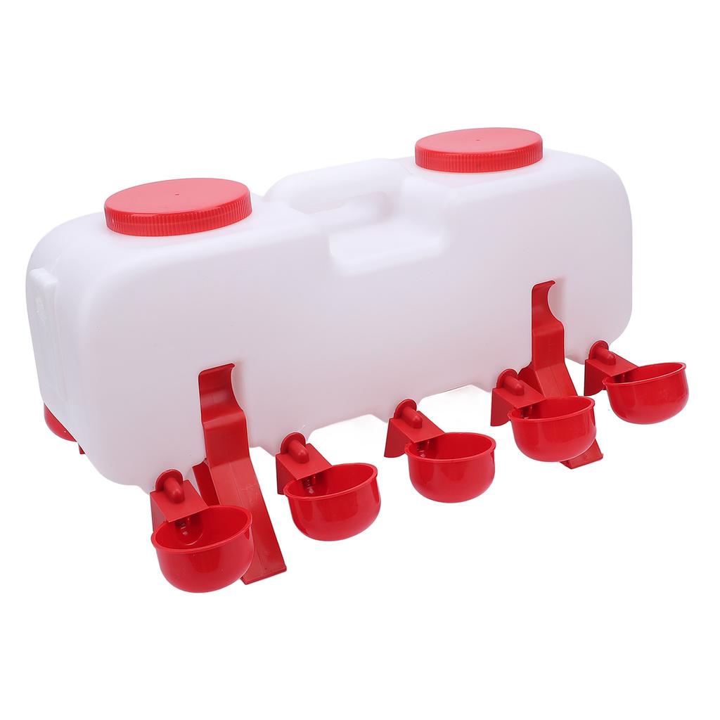 Automatic Chicken Waterer Reduce Waste Leakproof Long Lasting Poultry Waterer Dispenser for Chicken