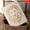 DIY Pearl Embroidery Diamond Painting Kit Majestic Lion Sparkling Beads Art Craft Handmade Decoration Gift for Home