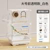 Bird Cage Parrot Cage Special Villa Splash-proof New Tiger Skin Cockatoo Ecological Acrylic Bird Cage Household