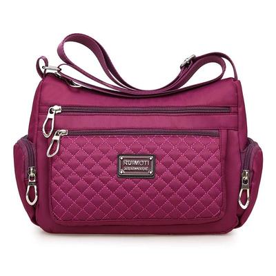 Fashion Multi-pocket Shoulder Women's Bag Waterproof Oxford Crossbody Bag Brand New Messenger Handbag Shopping Mom Tote