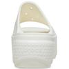 Crocs Stomp Slide Chalk Platform Slide 209346-0WV
