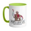 Funny Coffee Cup Pope Leo XIV Commemorative Mug Microwave Safe Ceramic