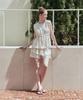 Zero Street Layered Pants Skirt / Ivory
