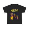 Herren- und Damen-T-Shirts Nirvana Retro