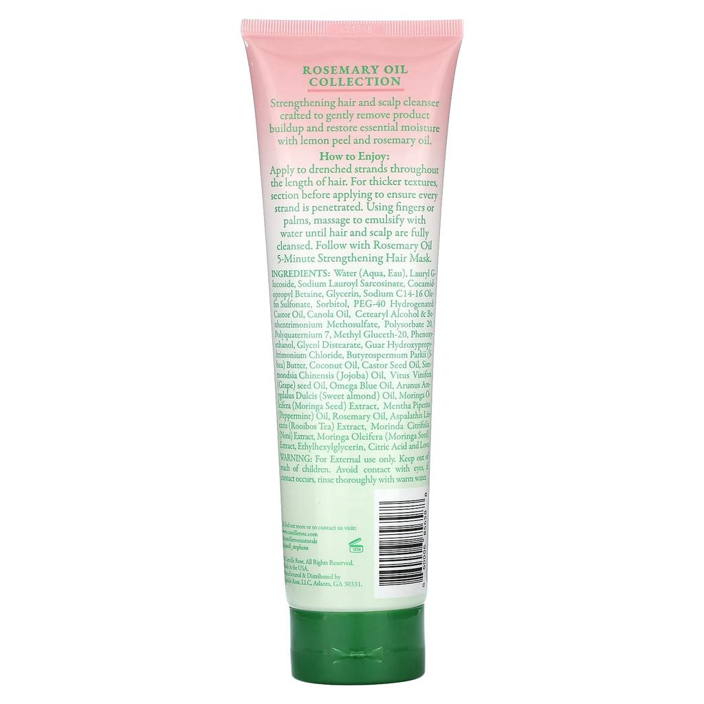 Hair and Scalp Cleanser, Rosemary Oil, 251 Ml (8.5 Fl Oz)