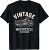 Vintage Motorcycle Restorer Rebuilding Old Twin Cylinder T-Shirt