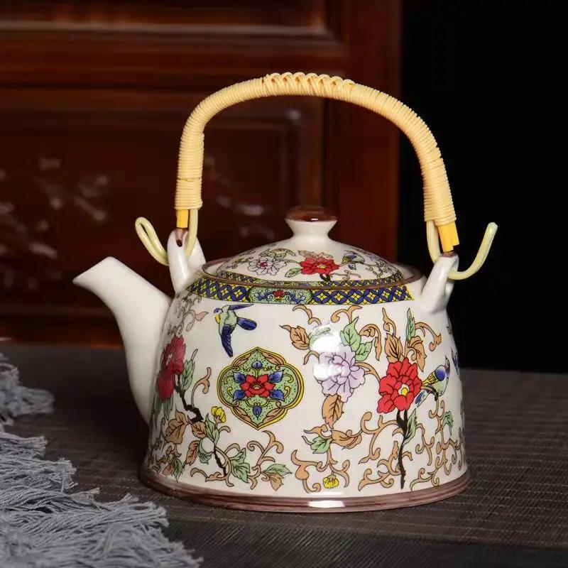 Grote capaciteit Japanse type hefbalk pot 1000ml Chinese theepot Puer theeketel theeservies en koffie theeservies theepotten kopje mok
