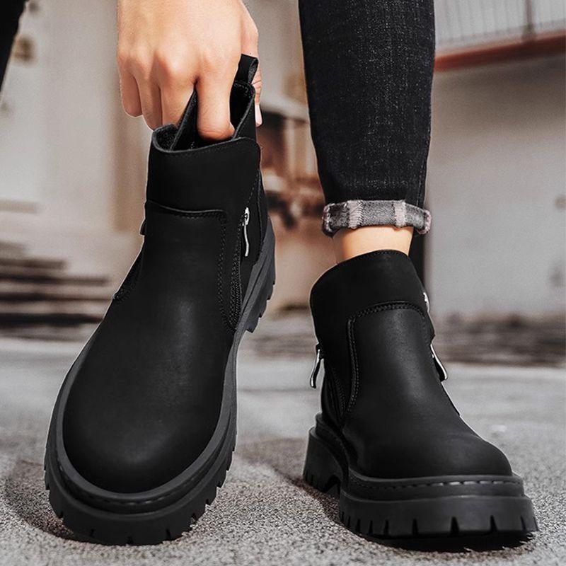 High-top Work Boots - New Style - Spring and Autumn Men's Casual Shoes - Leisure Boots