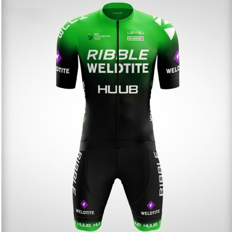 One-piece Cycling Suit Triathlon Men Women Breathable Elastic Lycra