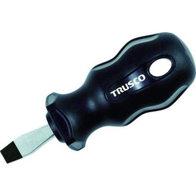TRUSCO Plastic Handle Screwdriver X 12 (Stubby Type) TD-6.5-25 [Case Sold]