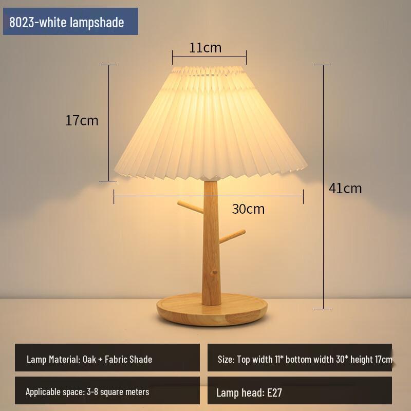 

Shengbei Modern Wooden Bedside Table Lamp