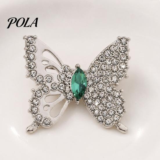 Rhinestone Butterfly Brooch Vintage Brooch, Hollow Lapel Pin, Sweater Electroplated Cardigan Coat Suit Scarf Decor, Women Jewelry Accessories