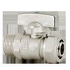 Thick Copper Card Sleeve Ball Valve for Aluminum-Plastic Pipe: Male Thread Water Heater Switch Valve