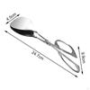 Buffet Kitchen Tongs Food Serving Scissors for Grilling Frying
