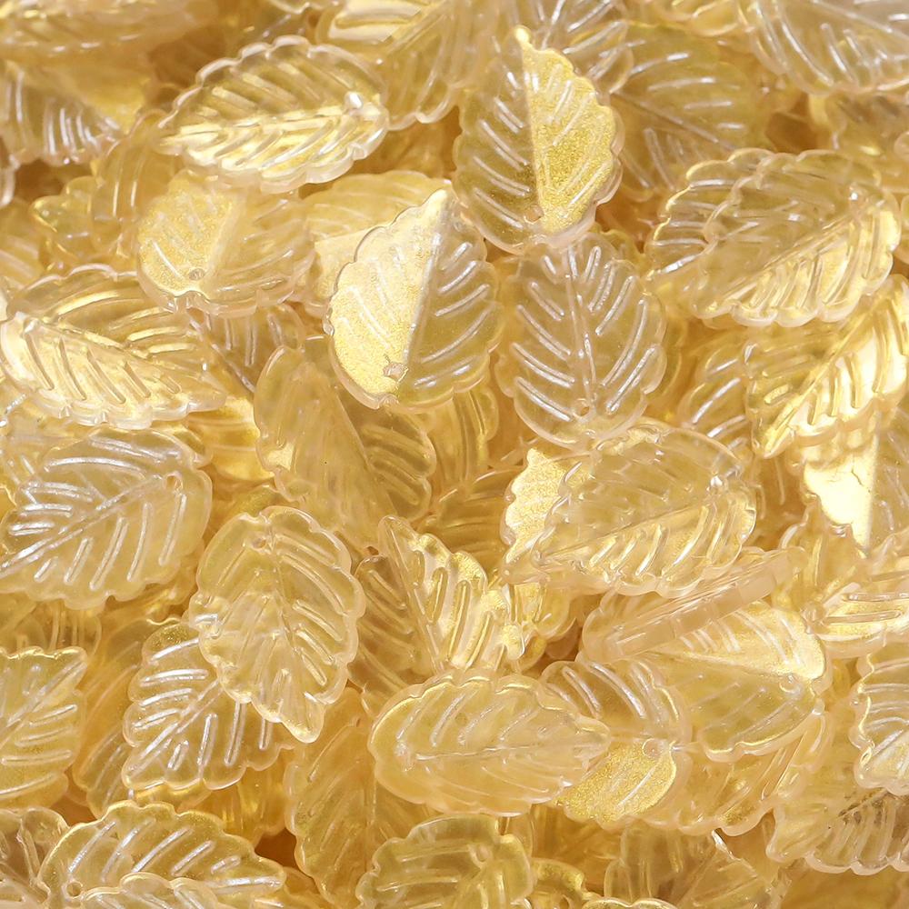10/20ks 17x24mm Barevné Skleněné Jahodové Listy Přívěsky pro DIY Výrobu Šperků Komponenty Příslušenství