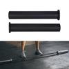 2pack High Capacity Adapter Sleeves Removable End Caps Adapter Sleeves for Strength Fitness Equipment