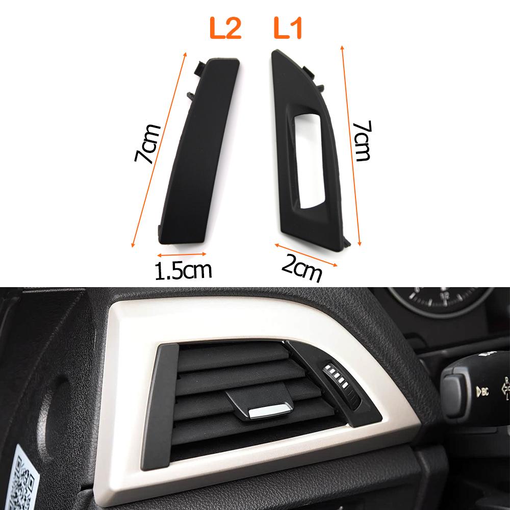 LHD Car Front Left Right Air Vent Grille Decorative Panel AC Outlet Cover Trim For BMW 1 2 Series F20 F21 F22 F23 2012-2019