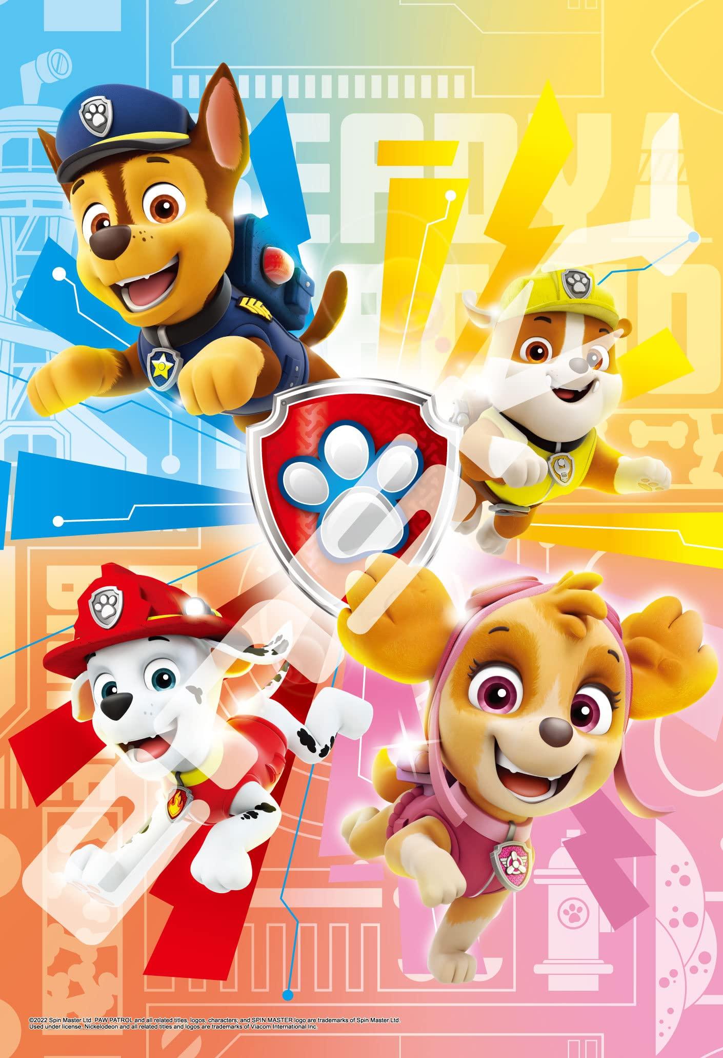 

ENSKY Paw Patrol 26x38cm Jigsaw Puzzle, 108 Large Pieces, JIGSAW PUZZLE 108-L781