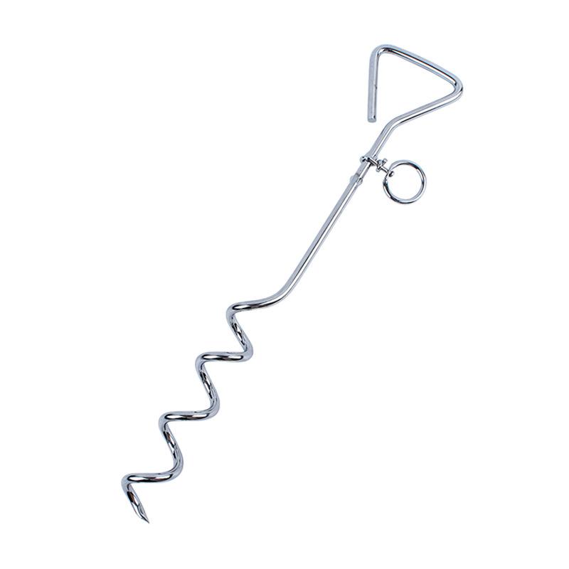 Pet leash dog leash dog pile wire rope tether dog leash ground nail outdoor pet products