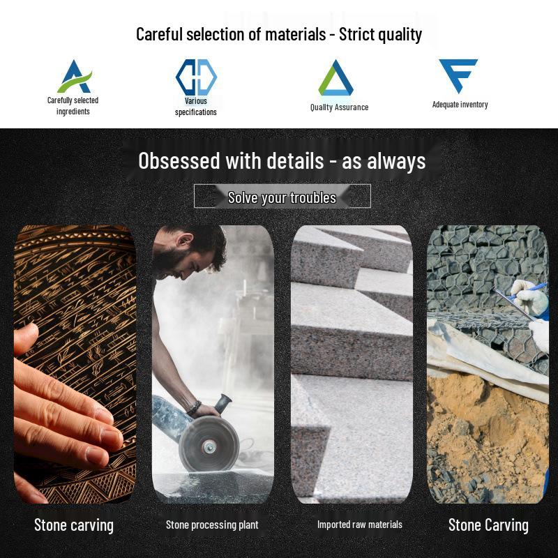 Diamond Angle Grinder Disc for Granite, Marble, Tile - Dry Cutting and Carving Saw Blade