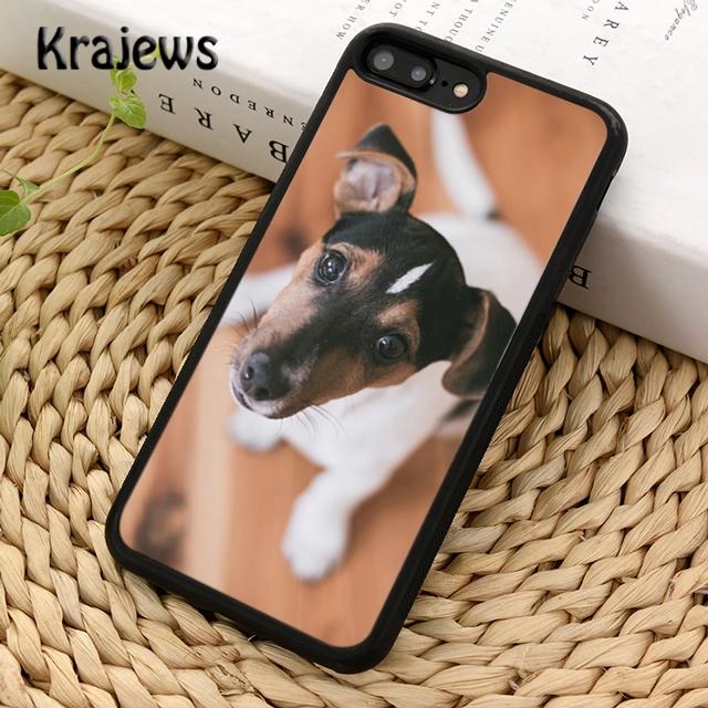 

Чехол для телефона Krajews с милым джек-рассел-терьером для iPhone 14 5 SE 6s 7 8 plus X XR XS 11 12 13 pro max Samsung S21 S22 ultra Samsung S21ultra