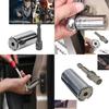 Universal Socket Set Versatile Multi-function Socket Combination Tool Chrome-plated Steel